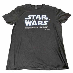 Star Wars Rise Of Skywalker IMAX Opening Day First Showing 2019 Black T-Shirt L